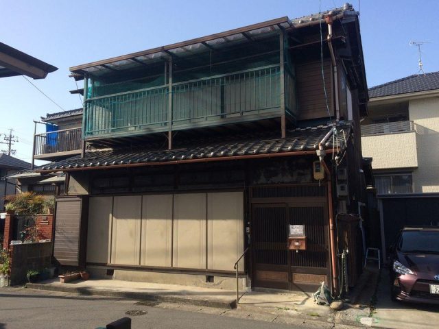 城二丁目売地、解体工事始まりました！