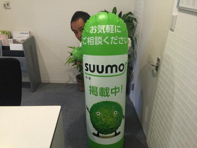 suumoの影に・・・。