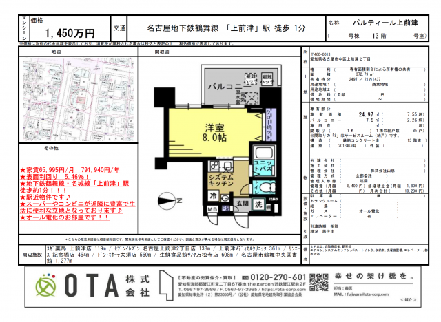 ☆新着物件情報☆